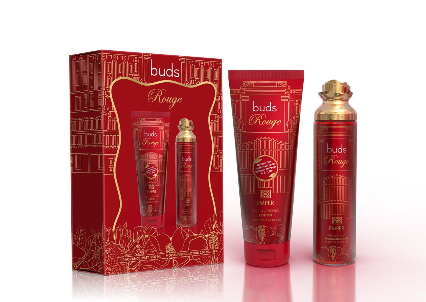 Buds Rouge 2 in 1 Lotion and Body Mist (unisex)
