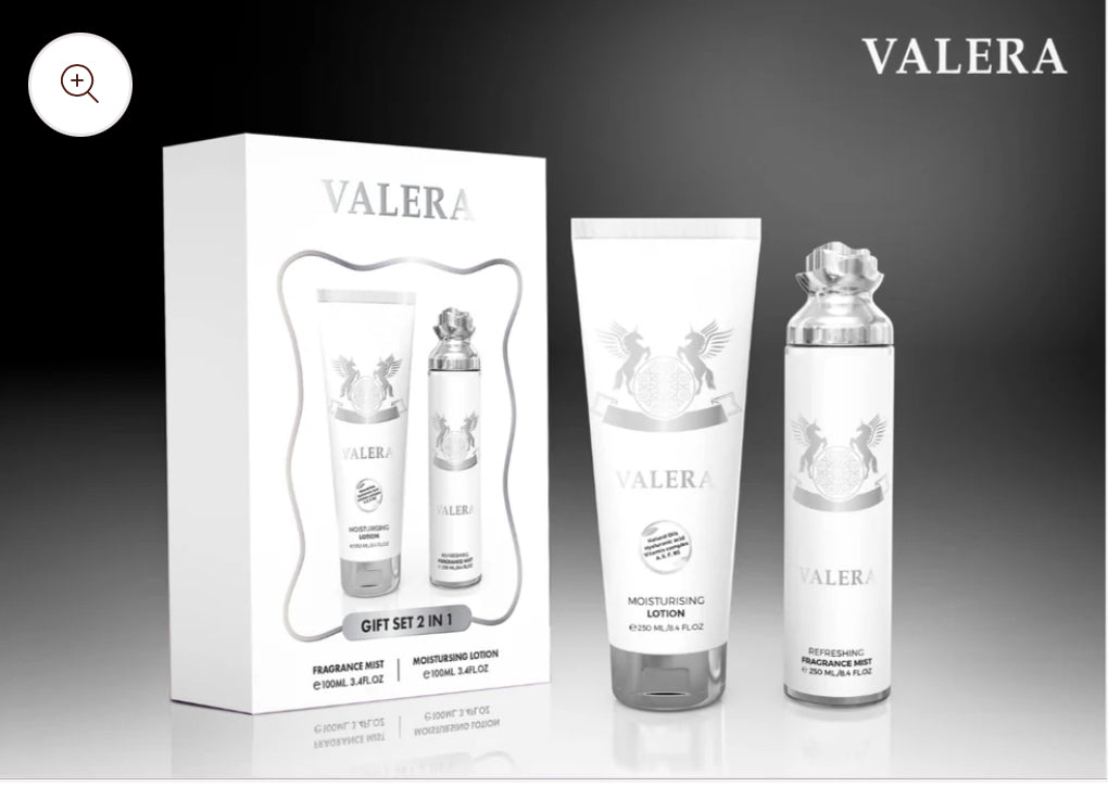 VALERA FRAGRANCE MIST + LOTION GIFT SET 2 IN 1 - 100ML (3.40z) BY MILESTONE