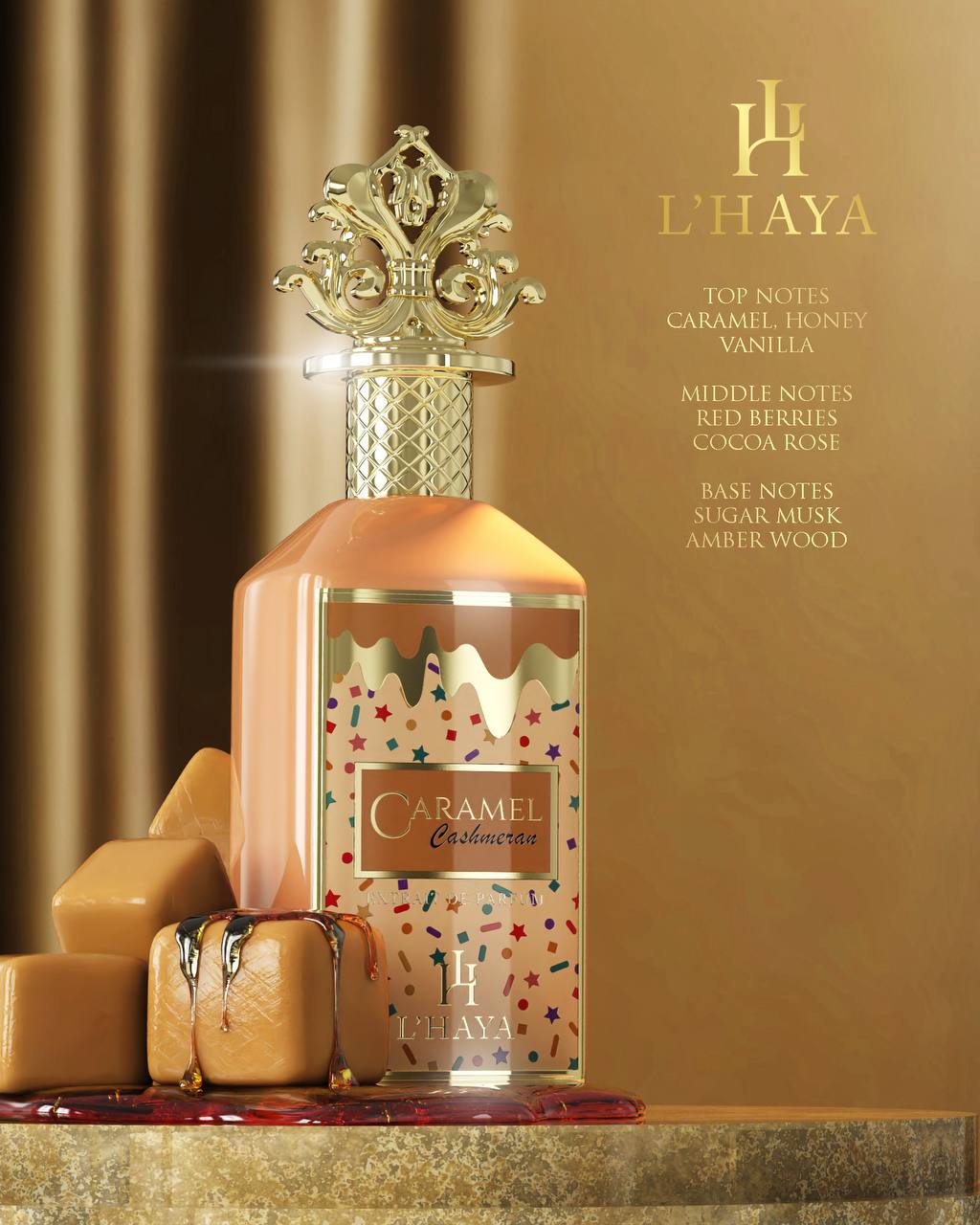 L'Haya-Caramel cashmeran Extrait De Parfum