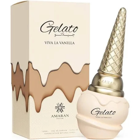 Gelato Viva La Vanilla EDP Perfume By Amaran Parfums 3.4oz / 100ml