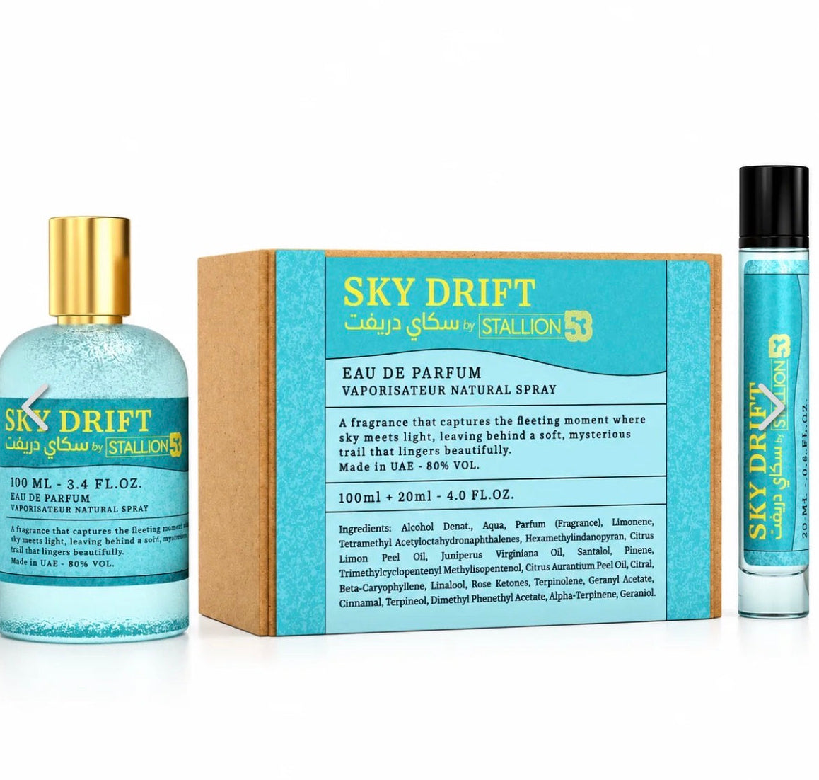 STALLION 53 SKY DRIFT 100ml + 20ml EMPER