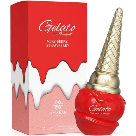 GELATO VERY BERRY STRAWBERRY EDP - 100 ML (3.4oz) BY AMARAN