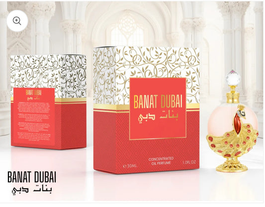 Banat Dubai concentrated perfume oil