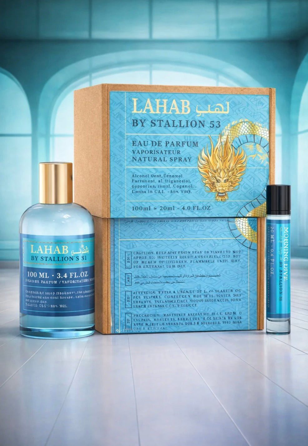Lahab By Stallion 53 + 20 ml (God of fire 🔥)