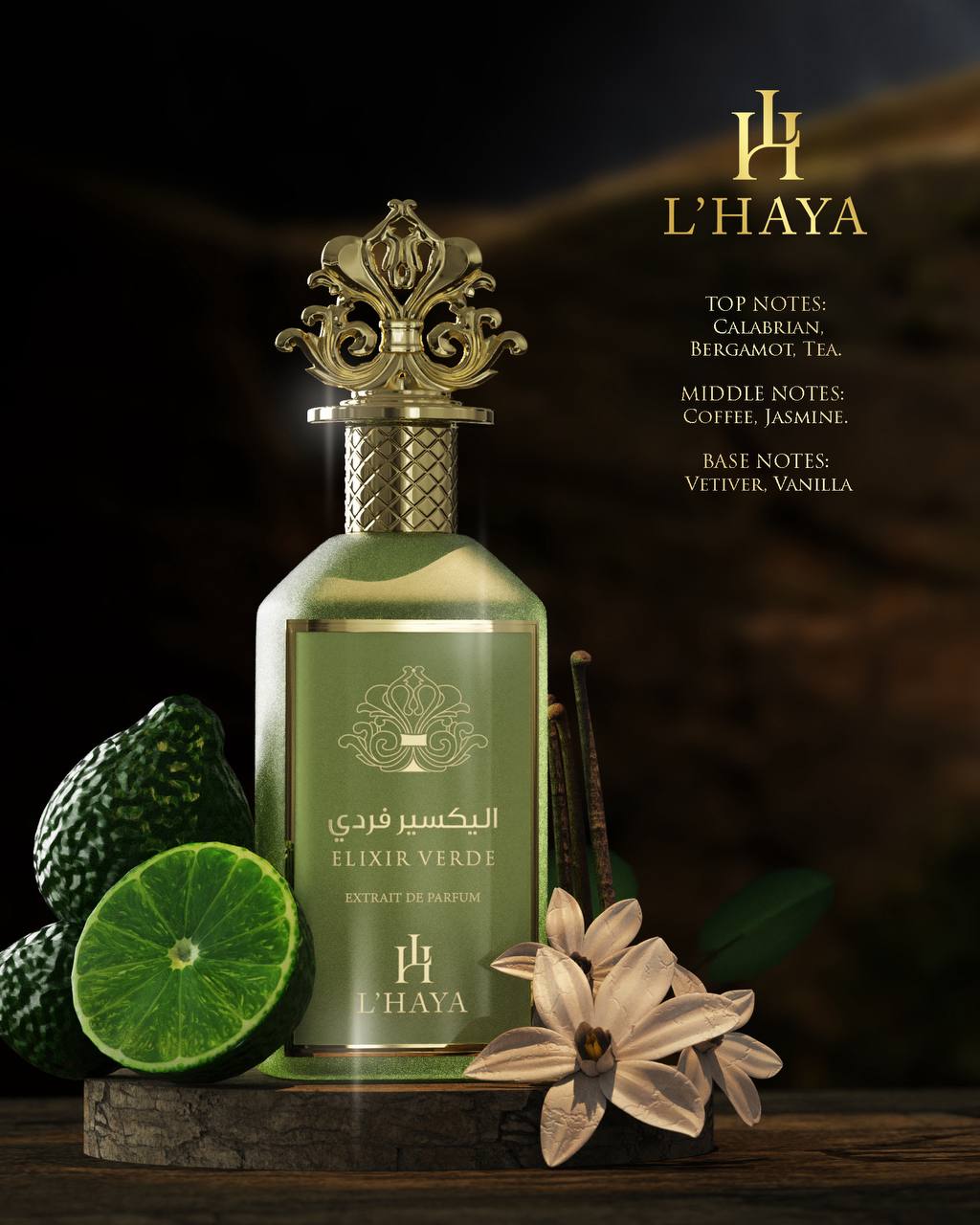 L'Haya- Elixir Verde Extrait De Parfum